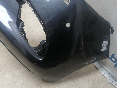 Фотография детали AA045776; Бампер передний; под паркт.; под омыват. (B63B-50031) для Mazda 3 BM/БУ; Оригинал; Р1, Мелкий дефект; . Фото номер 2