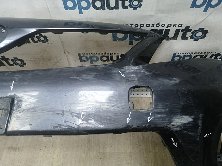 AA045990; Бампер передний; без паркт.; без омыват. (52119-12C70) для Toyota Corolla 150 рест. (2010-2013)/БУ; Оригинал; Р2, Удовлетворительное; 