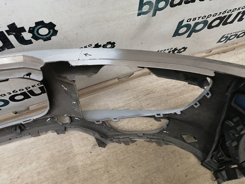 Фотография детали AA001089; Бампер передний; под паркт.; под омыват. (7P5 807 221 D) для Porsche Cayenne II рест. (958) (2014-2018)/БУ; Оригинал; Р1, Мелкий дефект; . Фото номер 11