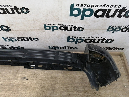 AA026014; Бампер задний; под паркт. (52159-60969) для Toyota Land Cruiser Prado 120 (2002- 2009)/БУ; Оригинал; Р1, Мелкий дефект; 