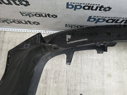 AA045384; Бампер задний, под накладку; под паркт. (85022-1LA0H) для Infiniti QX80 I рест. (2014-2017)/БУ; Оригинал; Р1, Мелкий дефект; 