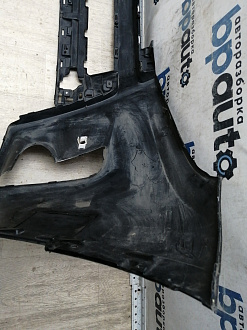 AA045971; Бампер передний; под паркт.; без омыват. (52119-0E350) для Toyota Highlander III рест. (2016 — 2019)/БУ; Оригинал; Р2, Удовлетворительное; 