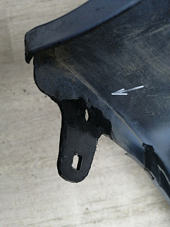 AA045931; Бампер передний; без паркт.; без омыват. (52119-02A90) для Toyota Auris I рест. (2010- 2013)/БУ; Оригинал; Р1, Мелкий дефект; 