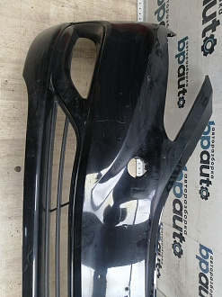 BA000153; Бампер передний; без паркт.; без омыват. (86511-3S000) для Hyundai Sonata VI (YF) (2010-2014)/БУ; Оригинал; Р1, Мелкий дефект; 