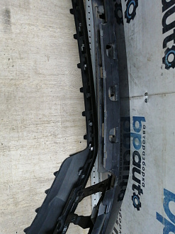 AA045702; Бампер передний; под паркт.; под омыват. (5СU807221A) для Volkswagen Jetta VI рест. (2015-2018)/БУ; Оригинал; Р2, Удовлетворительное; 