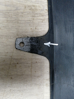 AA045891; Бампер задний v2.4; под паркт. (52159-33918) для Toyota Camry 40 рест. (2010 — 2011)/БУ; Оригинал; Р1, Мелкий дефект; 