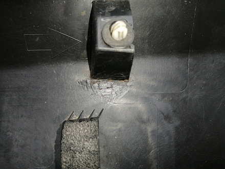 AA045206; Накладка на дверь задняя правая, нижняя (75077-42020) для Toyota Rav4 40 рест. (2015 — 2019)/БУ; Оригинал; Р2, Удовлетворительное; 