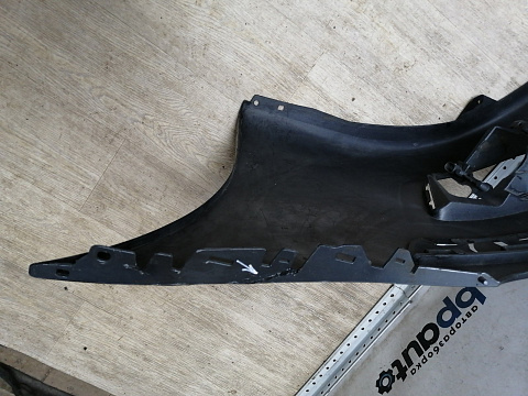 Фотография детали AA045224; Бампер передний; без паркт.; без омыват. (9684505677) для Citroen C4/БУ; Оригинал; Р1, Мелкий дефект; . Фото номер 11