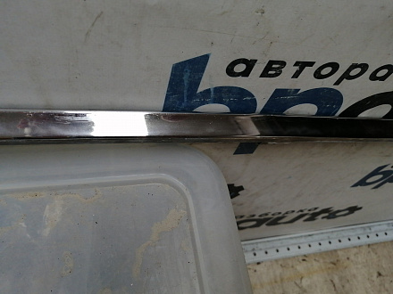 AA044560; Молдинг порога левый, хром (75858-33010) для Toyota Camry 50 (2012 — 2014)/БУ; Оригинал; Р0, Хорошее; 
