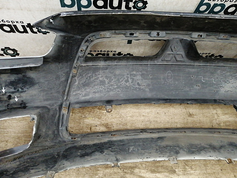Фотография детали AA031352; Бампер передний; без паркт.; без омыват. (6400B500) для Mitsubishi Lancer X рест. (2011-2015)/БУ; Оригинал; Р2, Удовлетворительное; . Фото номер 19