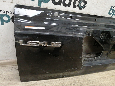 Фотография детали AA029292; Крышка багажника нижняя, откидной борт (65061-60371) для Lexus LX570, LX450D рест.2 (2015 - 2021)/БУ; Оригинал; Р2, Удовлетворительное; . Фото номер 9
