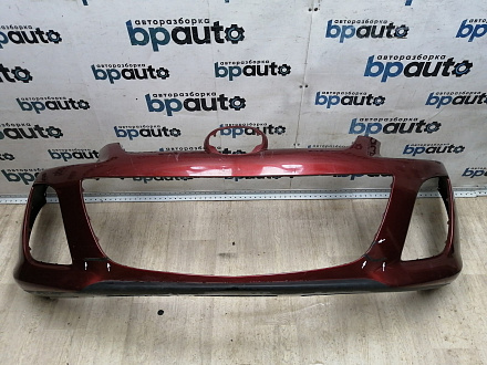 AA045764; Бампер передний; без паркт.; под омыват. (EH44-50031) для Mazda CX-7 I рест. (2009-2012)/БУ; Оригинал; Р1, Мелкий дефект; 
