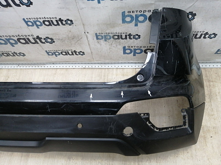 AA045476; Бампер задний; под паркт. (86611-M0000) для Hyundai Creta I (2016-2021)/БУ; Оригинал; Р2, Удовлетворительное; 