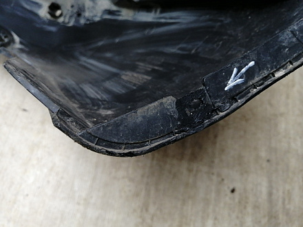 AA023248; Бампер задний; под паркт. (86611-C5000) для Kia Sorento III Prime (2014- 2017)/БУ; Оригинал; Р2, Удовлетворительное; 