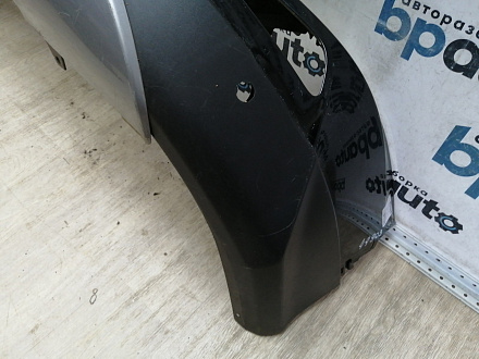 AA044903; Бампер задний; под паркт. (52159-0R150) для Toyota Rav4 40 рест. (2015 — 2019)/БУ; Оригинал; Р1, Мелкий дефект; 