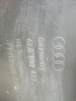 AA045536; Бампер передний; под паркт.; под омыват. (4L0 807 437) для Audi Q7 I (2005-2010)/БУ; Оригинал; Р1, Мелкий дефект; 