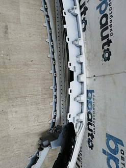 AA045886; Бампер передний; под паркт.; под омыват. (3C8807221F) для Volkswagen Passat CC рест. (2012-2017)/БУ; Оригинал; Р1, Мелкий дефект; 