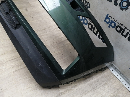 AA046162; Бампер передний; без паркт.; под омыват. (562 807 221) для Skoda Kodiaq I (2016- 2021)/БУ; Оригинал; Р1, Мелкий дефект; 