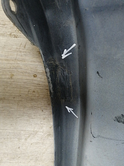 BA000179; Бампер передний; без паркт.; под омыват. (52119-05190) для Toyota Avensis/БУ; Оригинал; Р2, Удовлетворительное; 