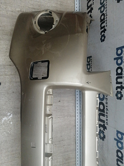 AA045780; Бампер передний; без паркт.; под омыват. (52119-42730) для Toyota Rav4 30 рест. V 2.4 (2009 - 2010)/БУ; Оригинал; Р1, Мелкий дефект; 