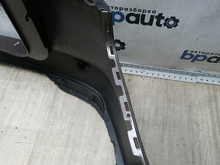 AA046224; Бампер задний; под паркт. (1T0807417K) для Volkswagen Touran II (2010-2015)/БУ; Оригинал; Р1, Мелкий дефект; 