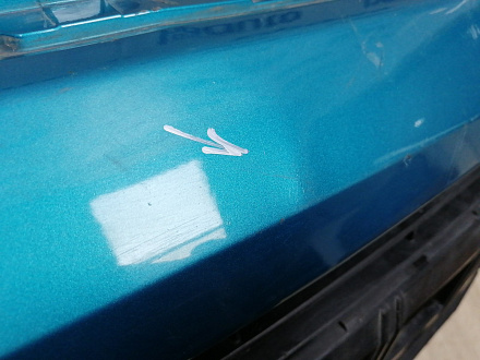 AA045371; Бампер передний; без паркт.; без омыват. (71711-54P) для Suzuki Vitara II (2014 — 2019)/БУ; Оригинал; Р2, Удовлетворительное; 