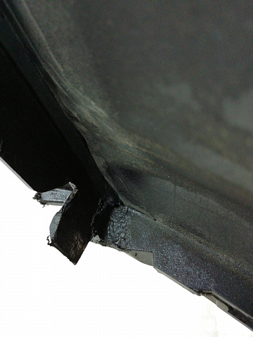 Фотография детали AA003948; Бампер передний; под паркт.; под омыват. (4L0 807 437) для Audi Q7 I (2005-2010)/БУ; Оригинал; Р0, Хорошее; (LZ9Y) Чёрный с перл.. Фото номер 30