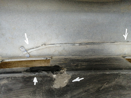 AA031141; Бампер задний; под паркт. ( 86611-A2600) для Kia CEED II рест. Hatchback 5D (2015- 2018)/БУ; Оригинал; Р2, Удовлетворительное; 