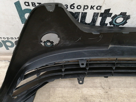 AA038218; Бампер передний- нижняя часть, с отв. под хром (52411-42040) для Toyota Rav4 40 (2013 — 2015)/БУ; Оригинал; Р1, Мелкий дефект; 