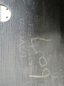 AA046066; Бампер передний; под паркт.; под омыват. (52119-53400) для Lexus IS II рест. (2008 - 2010)/БУ; Оригинал; Р1, Мелкий дефект; 