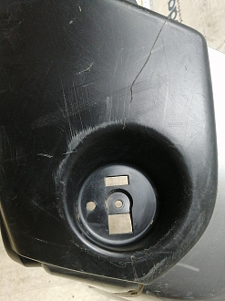 BA000192; Бампер задний; без паркт. (85022-JU14H) для Nissan X-Trail T31/БУ; Оригинал; Р1, Мелкий дефект; 