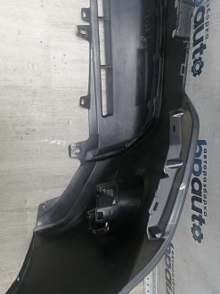 AA045965; Бампер передний; под паркт.; под омыват. (52119-60G50) для Toyota Land Cruiser Prado 150 рест. (2013 — 2017)/БУ; Оригинал; Р1, Мелкий дефект; 