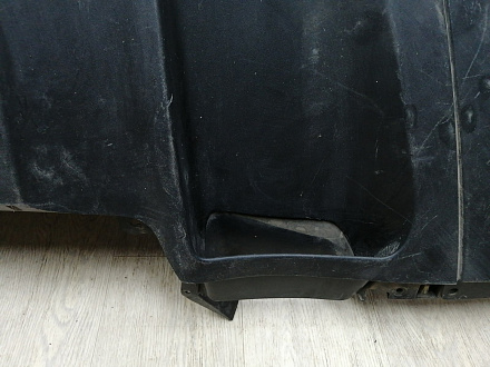 AA045763; Юбка переднего бампера (7P5807061) для Porsche Cayenne II (958) (2010-2014)/БУ; Оригинал; Р1, Мелкий дефект; 