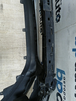 AA045630; Бампер передний; под паркт.; под омыват. (4G0 807 437) для Audi A6 C7/БУ; Оригинал; Р1, Мелкий дефект; 