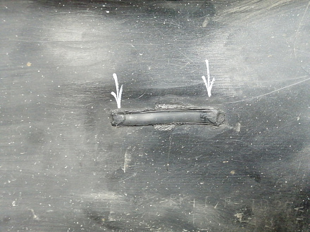 AA045245; Бампер задний; без паркт. (52159-12A30) для Toyota Corolla 150 (2006-2009)/БУ; Оригинал; Р2, Удовлетворительное; 