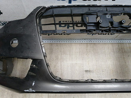 BA000161; Бампер передний; под паркт.; под омыват. (4G0 807 437) для Audi A6 C7/БУ; Оригинал; Р1, Мелкий дефект; 