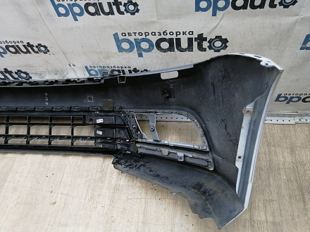 AA045037; Бампер передний; под паркт.; под омыват. (5СU807221A) для Volkswagen Jetta VI рест. (2015-2018)/БУ; Оригинал; Р1, Мелкий дефект; 