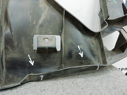 AA010481; Защита переднего бампера (KD53-50-0S1) для Mazda CX-5/БУ; Оригинал; Р1, Мелкий дефект; 
