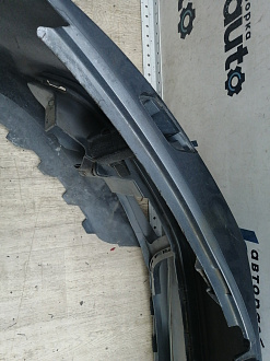 AA044499; Бампер передний; под паркт.; под омыват. (5С6807221B) для Volkswagen Jetta VI (2010- 2014)/БУ; Оригинал; Р1, Мелкий дефект; 