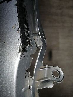 AA045401; Бампер передний; под паркт.; под омыват. (52119-06C40) для Toyota Camry/БУ; Оригинал; Р2, Удовлетворительное; 