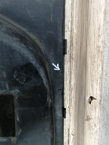 Фотография детали AA029036; Накладка заднего бампера; без паркт. (86683-1Y300) для Kia Picanto II 3D (2011-2015)/БУ; Оригинал; Р1, Мелкий дефект; . Фото номер 11