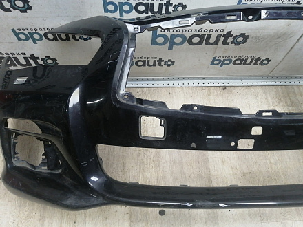 BA000215; Бампер передний; без паркт.; под омыват. (62022-4HB0H) для Infiniti Q50 (2013-2017)/БУ; Оригинал; Р1, Мелкий дефект; 