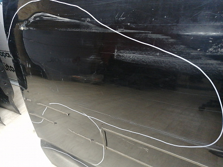 AA045484; Дверь сдвижная правая (7H0843108) для Volkswagen/БУ; Оригинал; Р2, Удовлетворительное; 