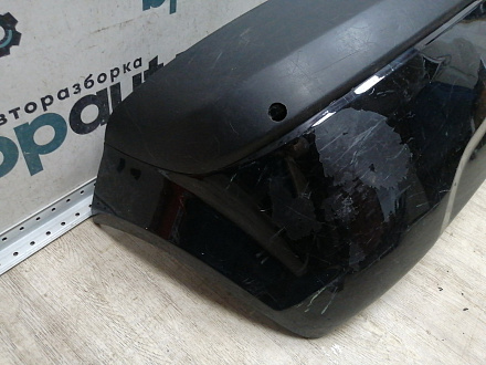 AA045513; Бампер задний; под паркт. (86611-1C310) для Hyundai Getz рест. (2005-2011)/БУ; Оригинал; Р1, Мелкий дефект; 