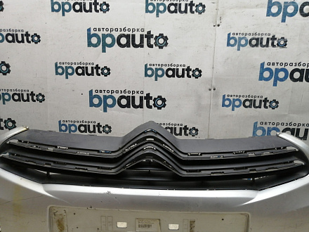 AA045304; Бампер передний; без паркт.; без омыват. (9676285080A) для Citroen C4 II HB (2011-2016)/БУ; Оригинал; Р2, Удовлетворительное; 