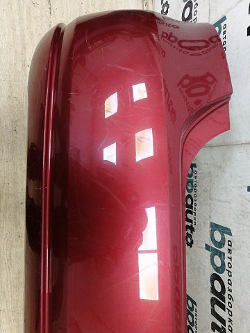 Фотография детали AA042866; Бампер задний; без паркт. (6RU807421) для Volkswagen Polo V Sedan (2010-2014)/БУ; Оригинал; Р2, Удовлетворительное; . Фото номер 5