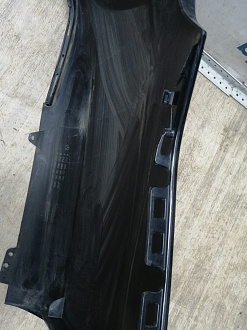 AA045466; Бампер задний AMG; под паркт. (A2128855125) для Mercedes-Benz E-klasse IV Sedan (W212) (2009-2013)/БУ; Оригинал; Р1, Мелкий дефект; 