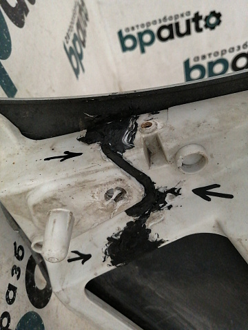 Фотография детали AA040733; Бампер задний; под паркт. (8M51-N17906-A) для Ford Focus II Wagon рест. (2007- 2011)/БУ; Оригинал; Р1, Мелкий дефект; . Фото номер 14