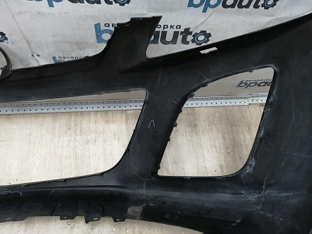 AA045769; Бампер передний; без паркт.; под омыват. (EH44-50031) для Mazda CX-7 I рест. (2009-2012)/БУ; Оригинал; Р1, Мелкий дефект; 