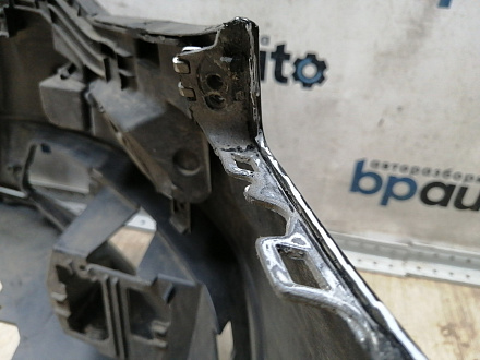 BA000174; Бампер передний, S-line; под паркт.; под омыват. (4G0 807 437 C) для Audi A6 C7/БУ; Оригинал; Р1, Мелкий дефект; 